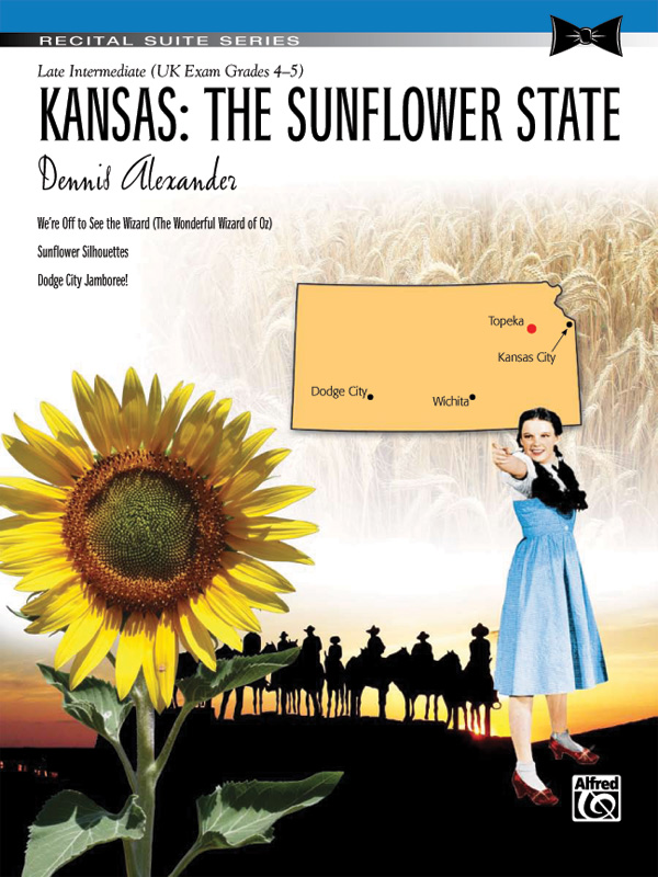 Kansas The Sunflower State Piano Sheet Dennis Alexander Sheet Music 