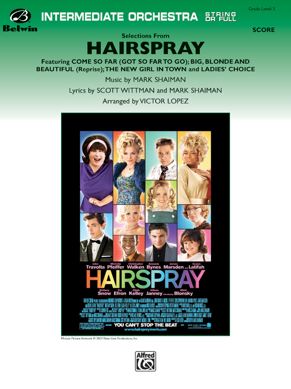 Hairspray, Selections from