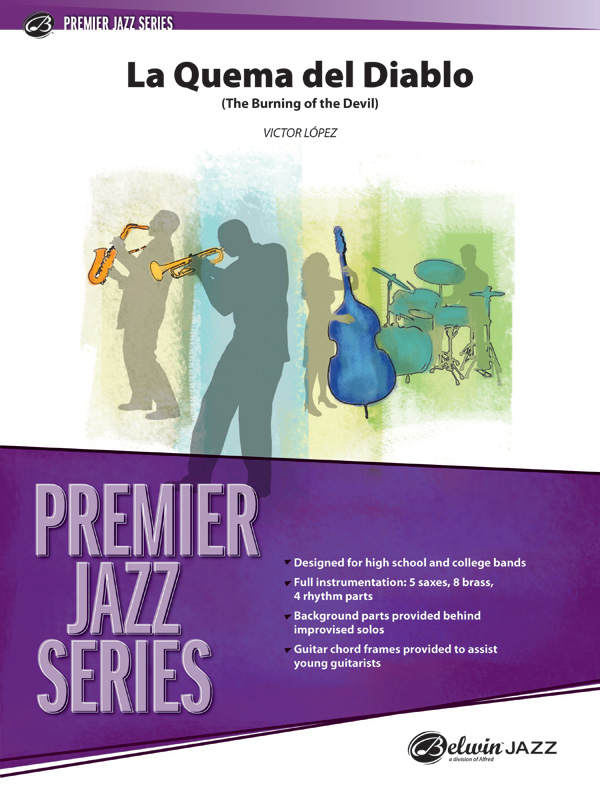 La Quema Del Diablo The Burning Of The Devil Jazz Ensemble Conductor Score Parts Victor Lopez