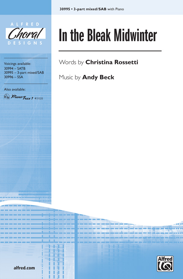 In the Bleak Midwinter : 3-Part : Andy Beck : Sheet Music : 00-30995 : 038081337678 