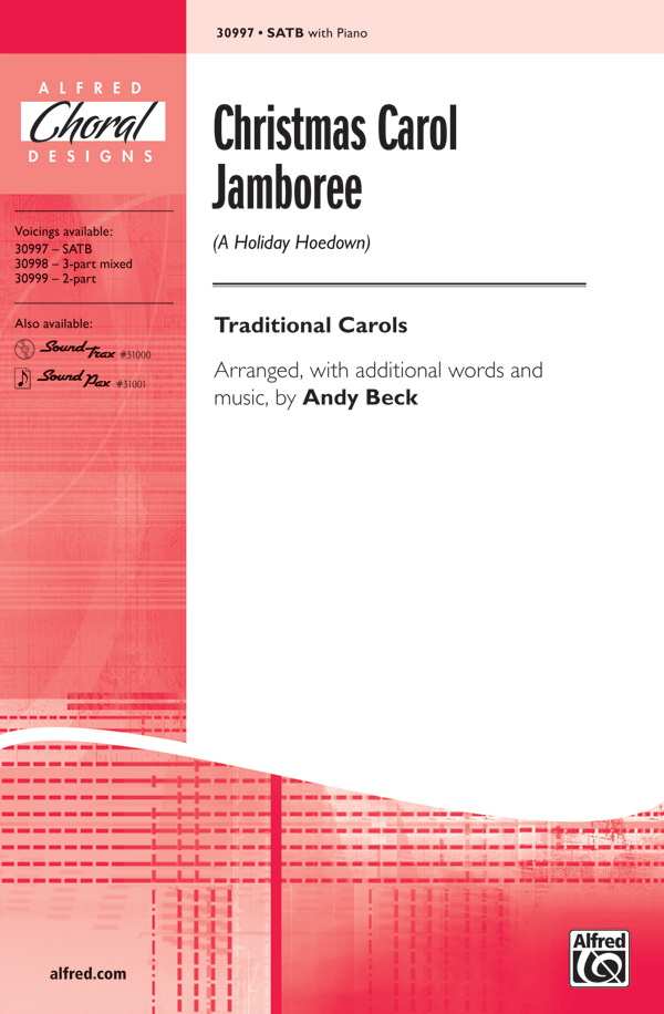 Christmas Carol Jamboree : SATB : Andy Beck : Sheet Music : 00-30997 : 038081337692 