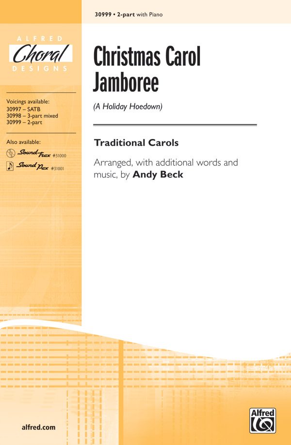 Christmas Carol Jamboree : 2-Part : Andy Beck : Sheet Music : 00-30999 : 038081337715 