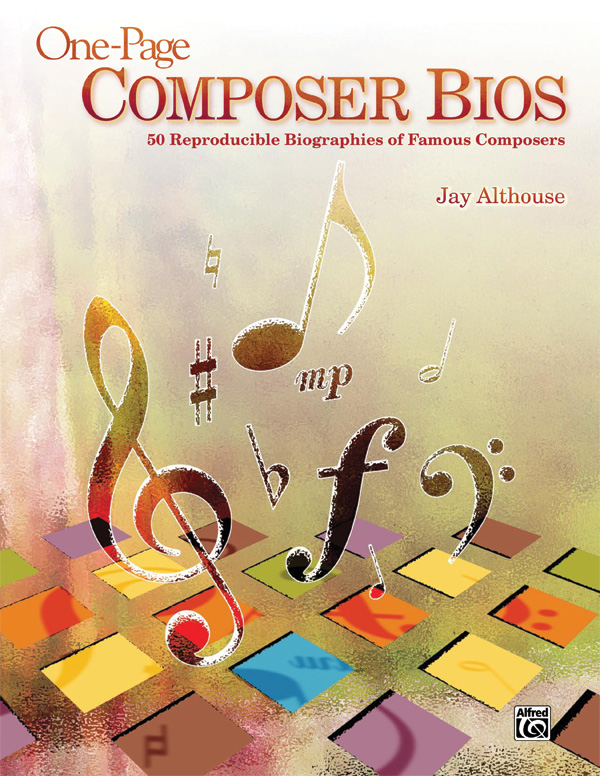 One-Page Composer Bios: Book | Sheet Music