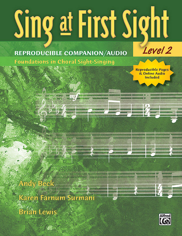 Andy Beck, Karen Farnum Surmani, and Brian Lewis : Sing at First Sight, Level 2 : Songbook & 1 CD : 038081340333  : 00-31264