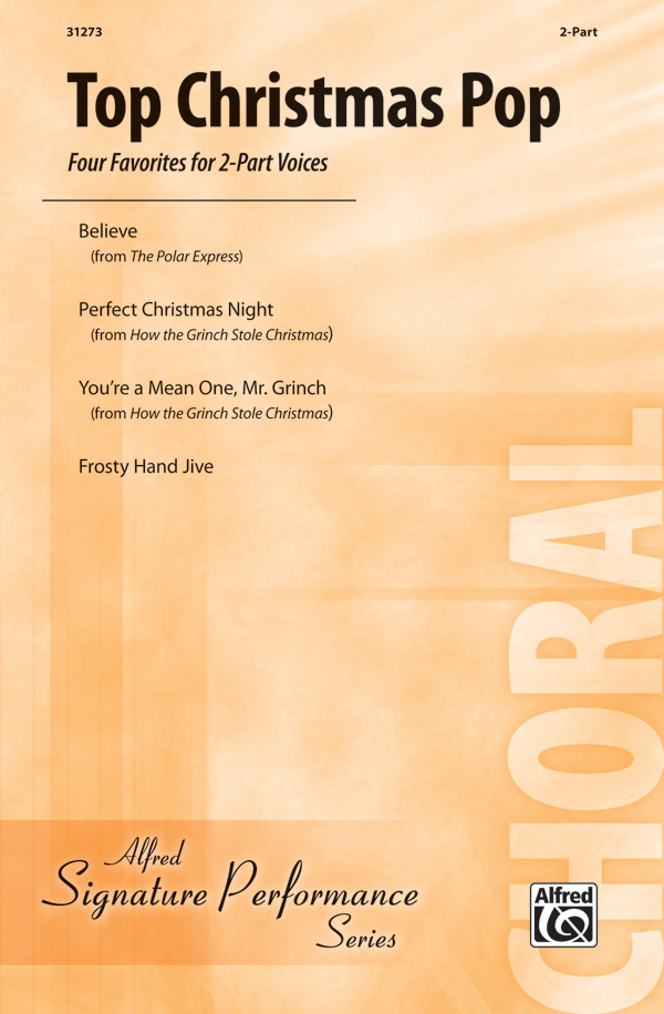 Various Arrangers : Top Christmas Pop : 2-Part : Songbook : 038081340418  : 00-31273