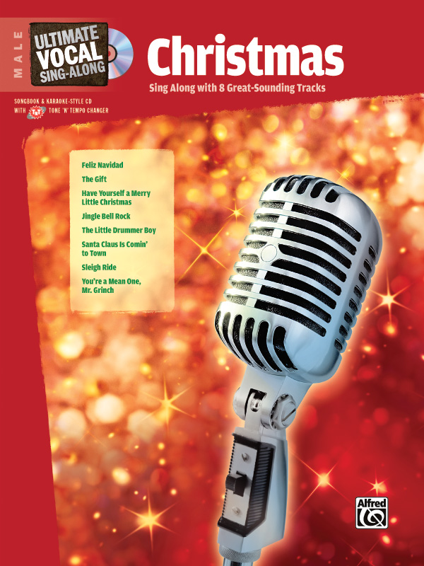 Various Arrangers : Ultimate Vocal Sing-Along: Christmas : Solo : Songbook & CD : 038081335964  : 00-31421