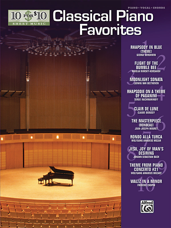 Library of Piano Favorites Sheet Music Book NEW 014019052 