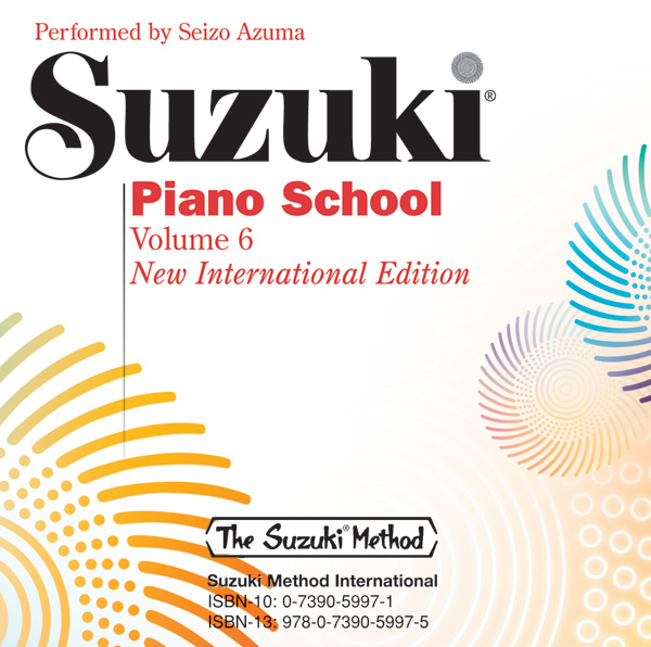 Suzuki Piano School New International Edition CD, Volume 6: Piano