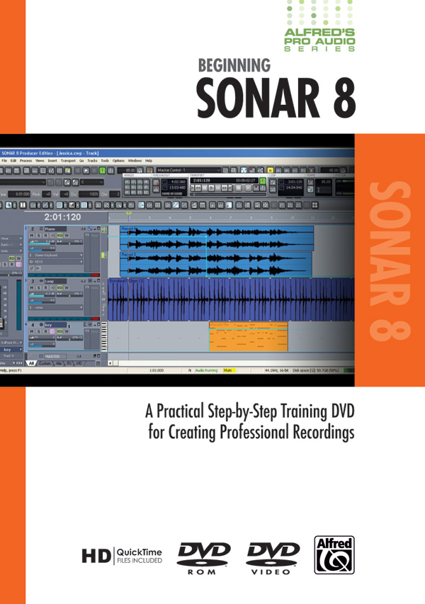 Alfred’s Pro Audio Series: Beginning Sonar 8