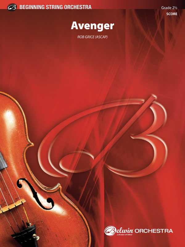 Avenger String Orchestra Conductor Score & Parts Rob Grice Digital