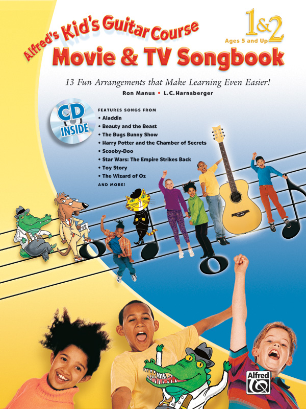 Alfred’s Kid’s Guitar Course Movie & TV Songbook 1 & 2