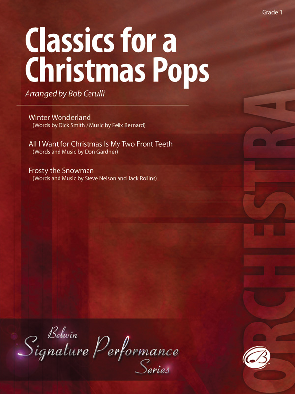 Classics for a Christmas Pops, Level 1 Classics for a Christmas Pops, Level 1