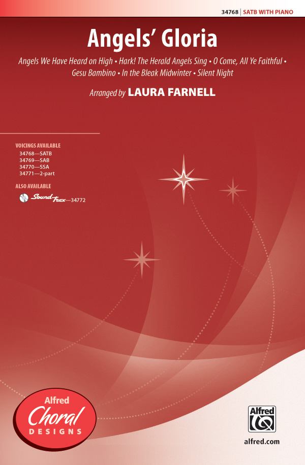 Angels' Gloria : SATB : Laura Farnell : Sheet Music : 00-34768 : 038081384948 