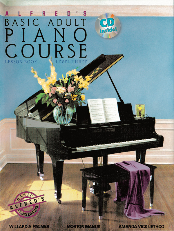 Alfred S Basic Adult Piano Course Lesson Book 3 Piano Book And Online