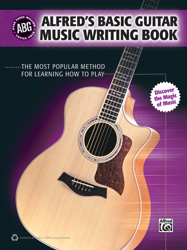 Alfred’s Basic Guitar Music Writing Book