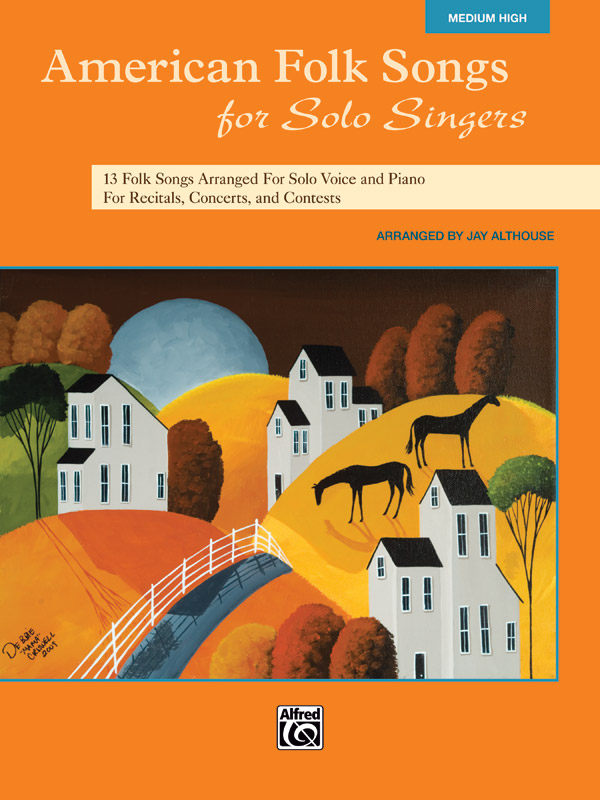 Jay Althouse : American Folk Songs for Solo Singers - Medium High : Solo : Songbook : 038081397580  : 00-35562