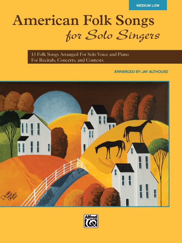 Jay Althouse : American Folk Songs for Solo Singers - Medium Low : Solo : Songbook : 038081397634  : 00-35565