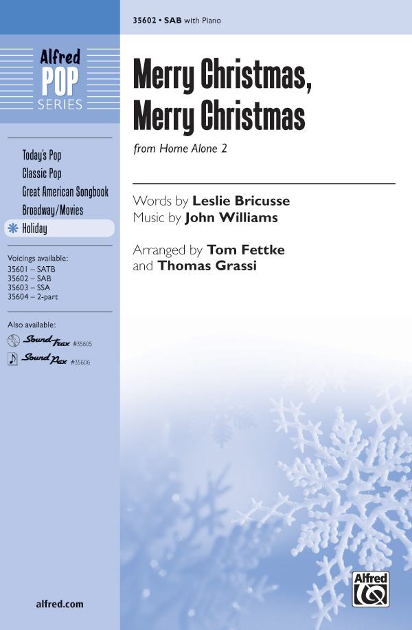 Merry Christmas, Merry Christmas : SAB : Tom Fettke : Sheet Music : 00-35602 : 038081397986 