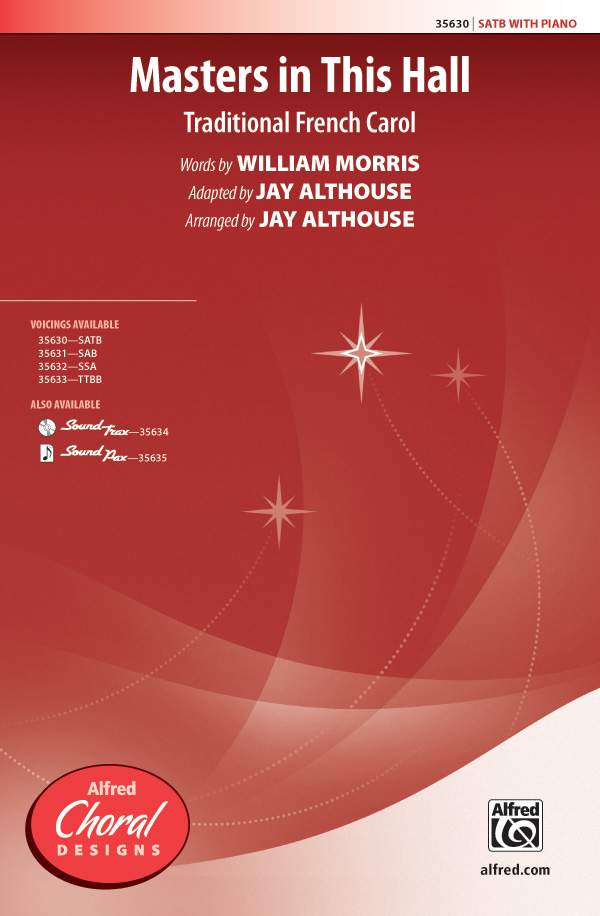 Masters in This Hall : SATB : Jay Althouse : Sheet Music : 00-35630 : 038081398266 