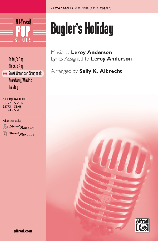 Bugler's Holiday SSATB Choral Octavo Leroy Anderson Digital Sheet Music Download
