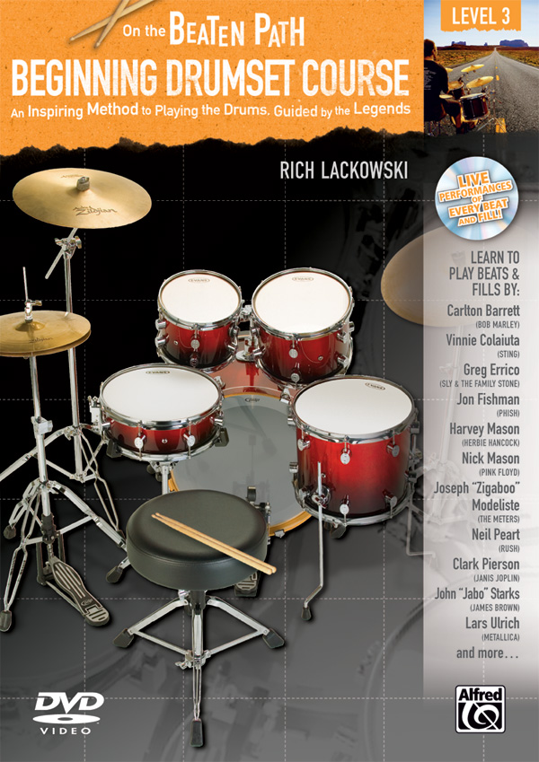 On the Beaten Path: Beginning Drumset Course, Level 3