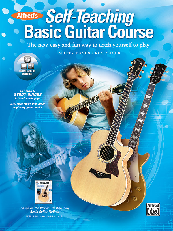 Alfred’s Self-Teaching Basic Guitar Course: Guitar Book & Online