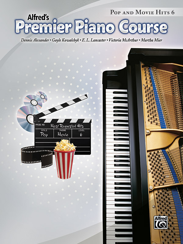 Premier Piano Course, Pop and Movie Hits 6