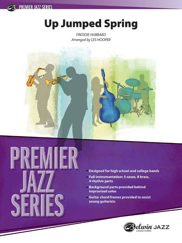 Up Jumped Spring Jazz Ensemble Conductor Score & Parts Freddie