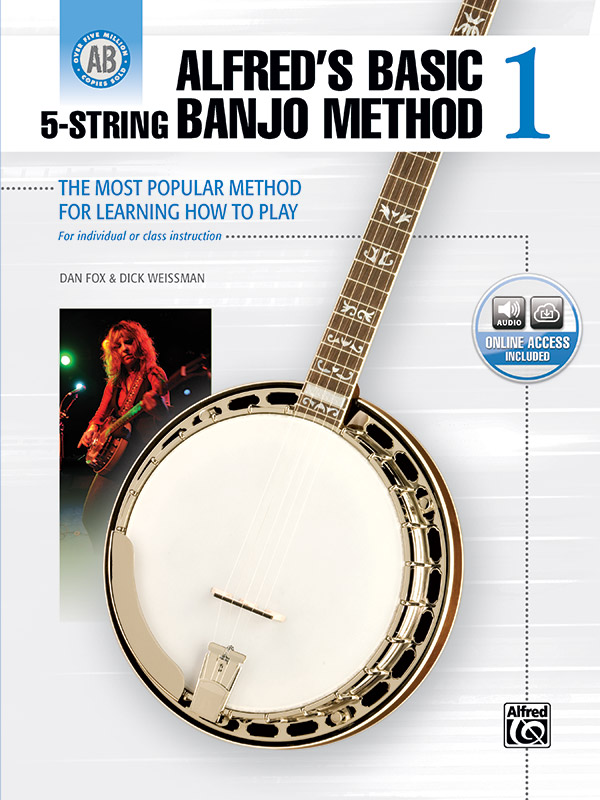 Alfombra Disciplinario Jirafa Alfred's Basic 5-String Banjo Method 1: Banjo Book & Online Audio | Alfred  Music