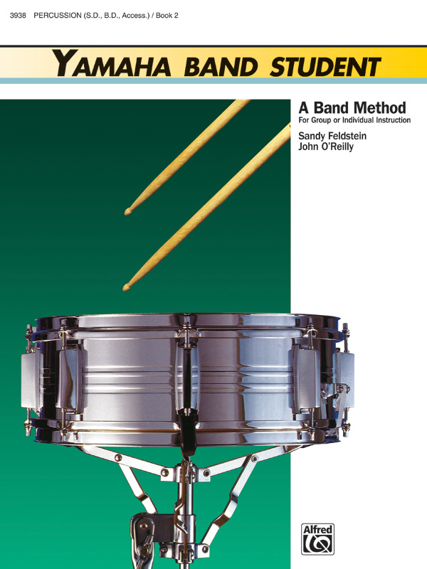 Yamaha Band Student, Book 2 PercussionSnare Drum, Bass Drum