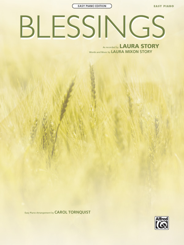 Blessings Piano Sheet Laura Story Sheet Music