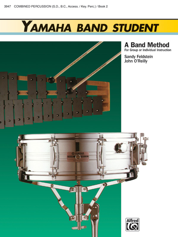 Yamaha Band Student, Book 2 Combined PercussionS.D., B.D., Access., Keyboard Percussion Book