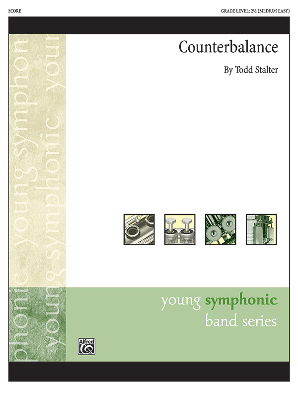 Counterbalance Concert Band Conductor Score Todd Stalter Sheet Music
