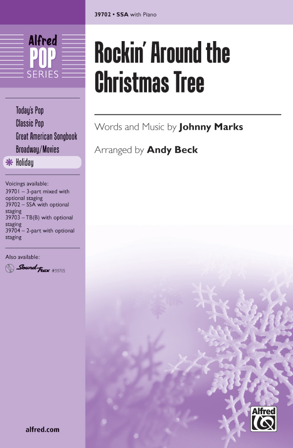 Rockin' Around the Christmas Tree : SSA : Andy Beck : Accompaniment CD : 00-39702 : 038081443638 
