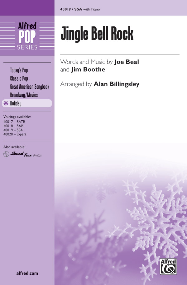 Jingle Bell Rock : SSA : Alan Billingsley : Sheet Music : 00-40019 : 038081446783 