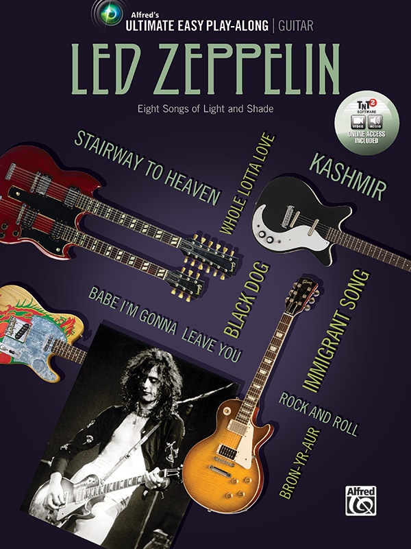 Ultimate Easy Play-Along: Led Guitar TAB Book & Online Video/Audio/Software: Led Zeppelin | Alfred Music