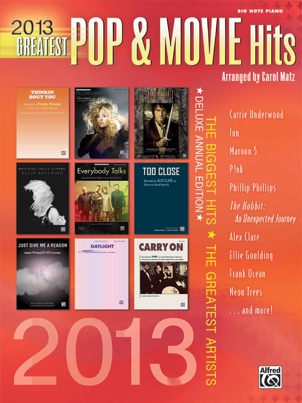 2013 Greatest Pop & Movie Hits