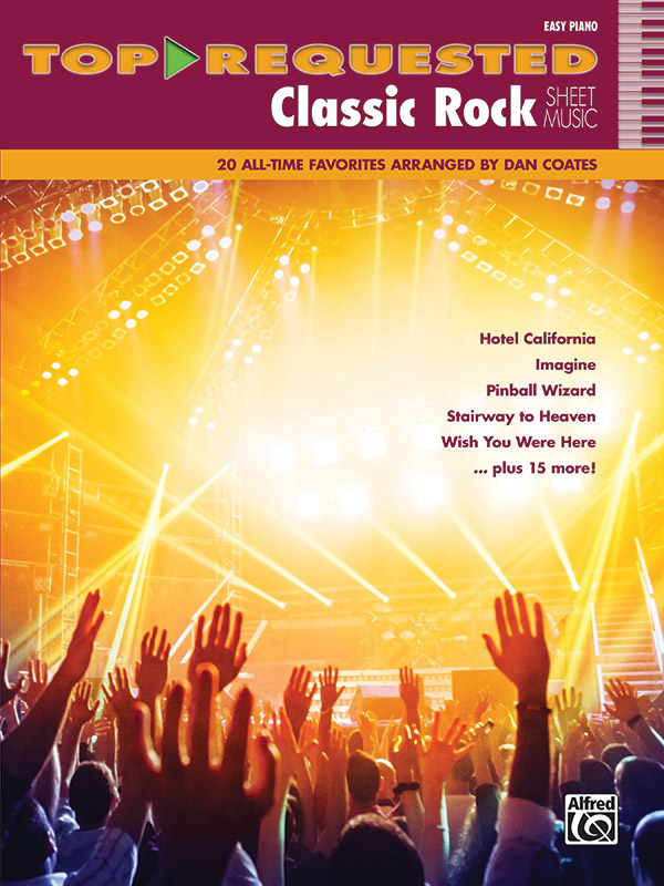 Top-Requested Classic Rock Sheet Piano Book | Alfred Music