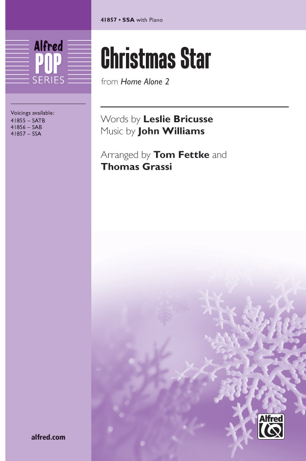 Christmas Star (from <i>Home Alone 2</i>) : SSA : Thomas Grassi : Sheet Music : 00-41857 : 038081469379 