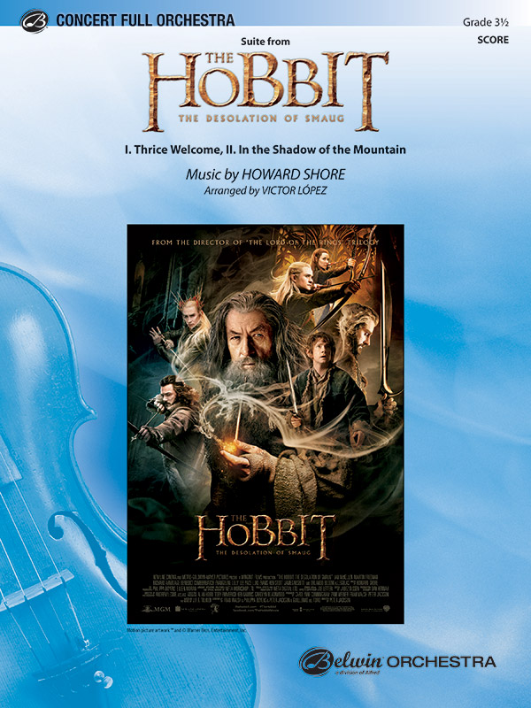 The Hobbit: The Desolation of Smaug, Suite from