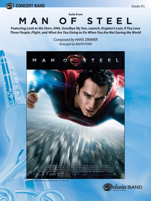 Man Of Steel (AC) Hans Zimmer – TSD Front Covers