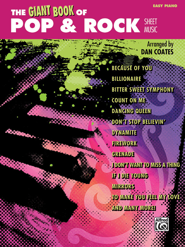 The Giant Book Of Pop Rock Sheet Music Piano Book The Giant Book Of Pop Rock Sheet Music Piano Book