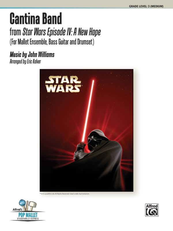 Cantina Band From Star Wars Episode Iv A New Hope Percussion Ensemble Conductor Score Parts John Williams