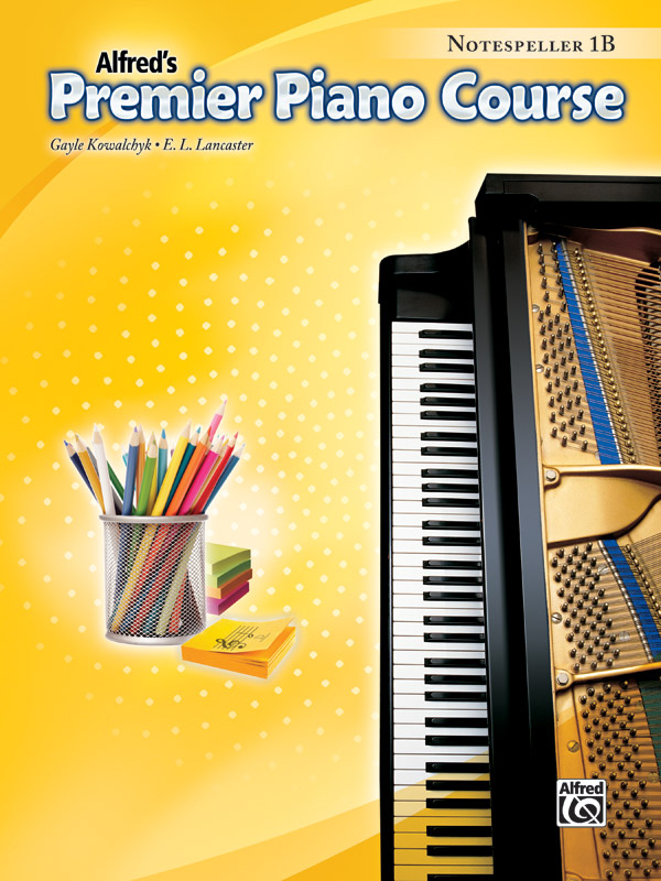 Premier Piano Course, Notespeller 1B