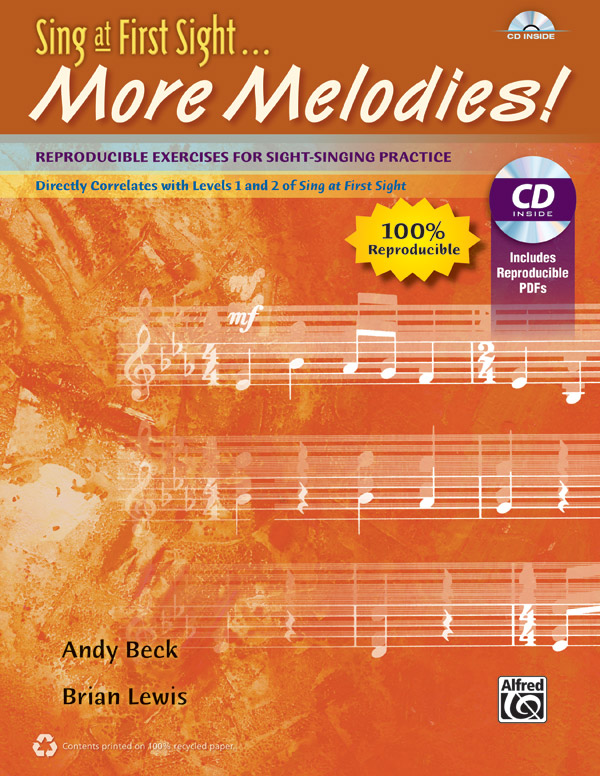 Andy Beck : Sing at First Sight ... More Melodies! : Book & 1 CD : 038081469980  : 00-42793