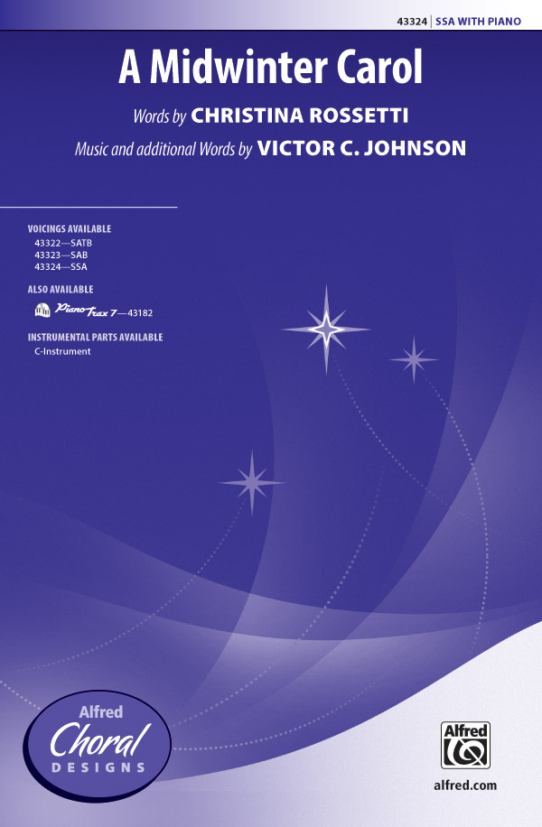 A Midwinter Carol : SSA : Victor C. Johnson : Sheet Music : 00-43324 : 038081488660 