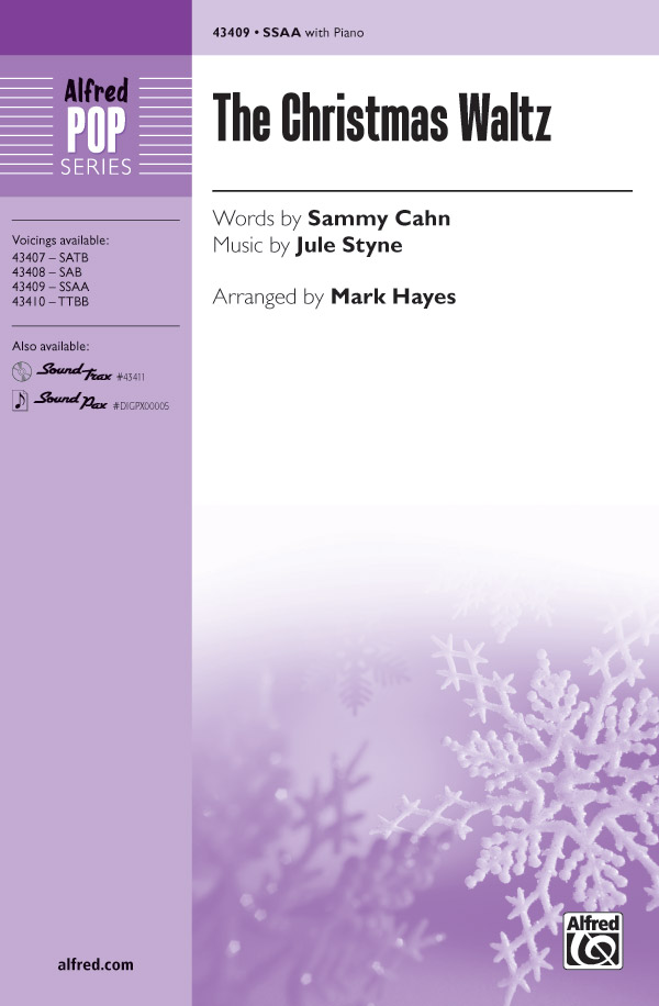 The Christmas Waltz : SAB : Mark Hayes : Sheet Music : 00-43408 : 038081489483 