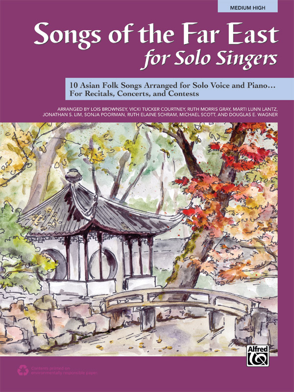 Various Arrangers : Songs of the Far East for Solo Singers : Solo : Songbook : 038081490304  : 00-43490