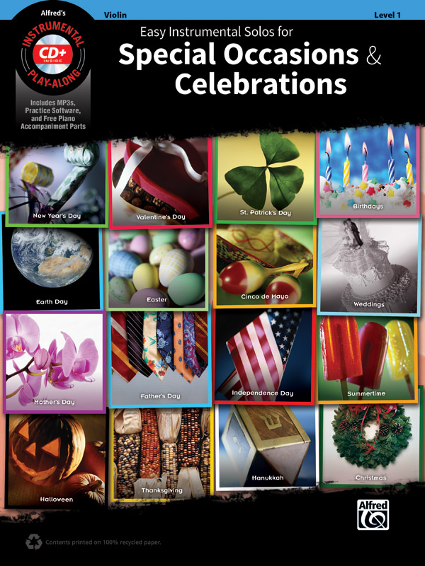 Easy Instrumental Solos for Special Occasions & Celebrations for Strings