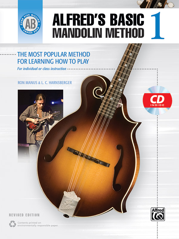 Alfred's Basic Mandolin Method 1 (Revised) Mandolin Book & CD Alfred